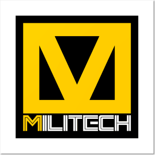 Militech International Armaments Posters and Art